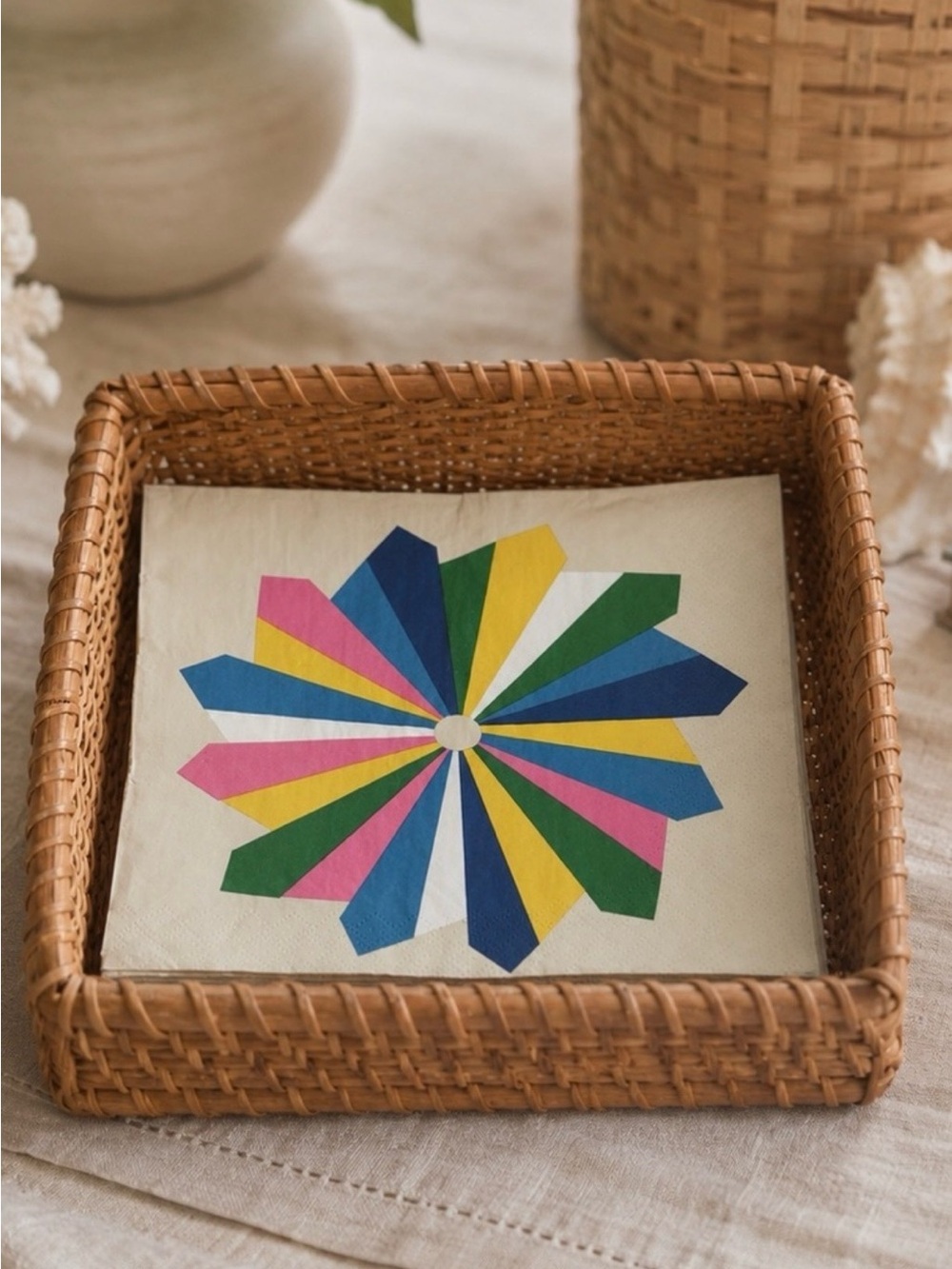 Nantucket Basket Napkin Holder